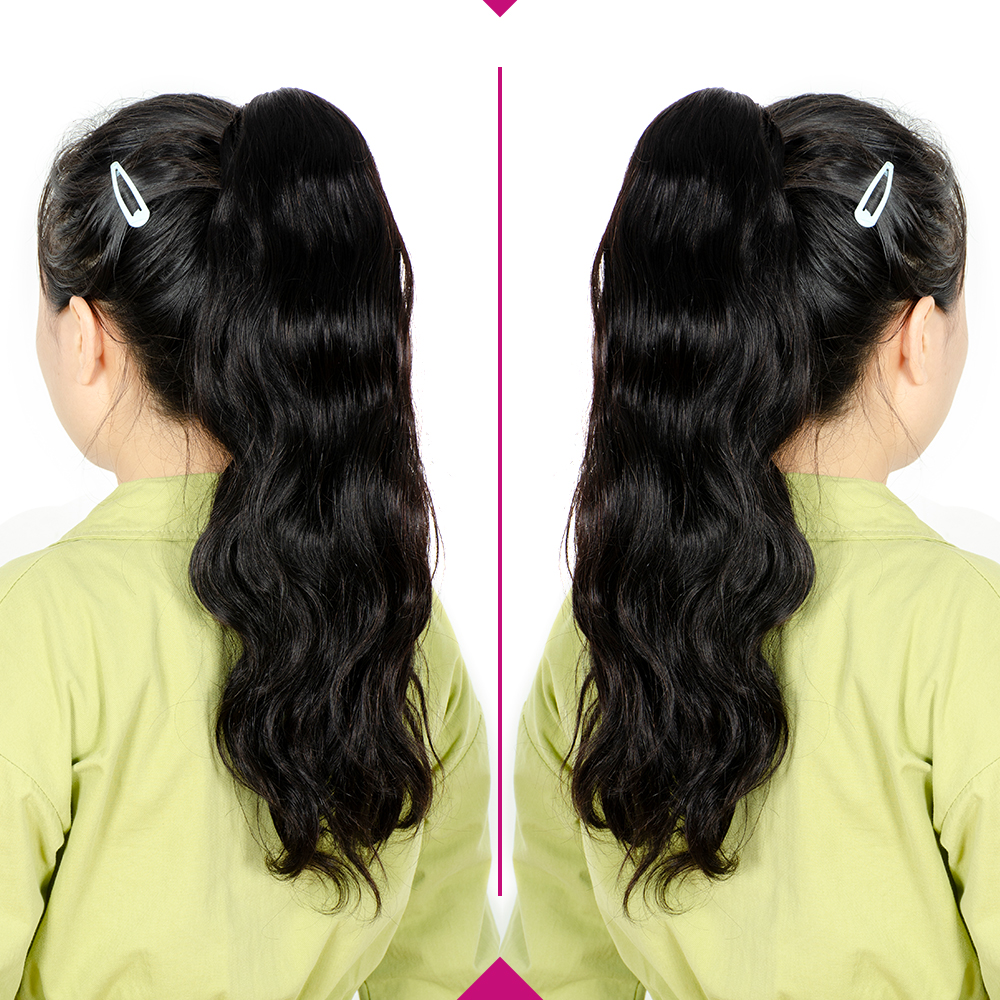 Body Wave Drawstring Ponytail  - Hair Care Wavy Hair recensione e prezzo
